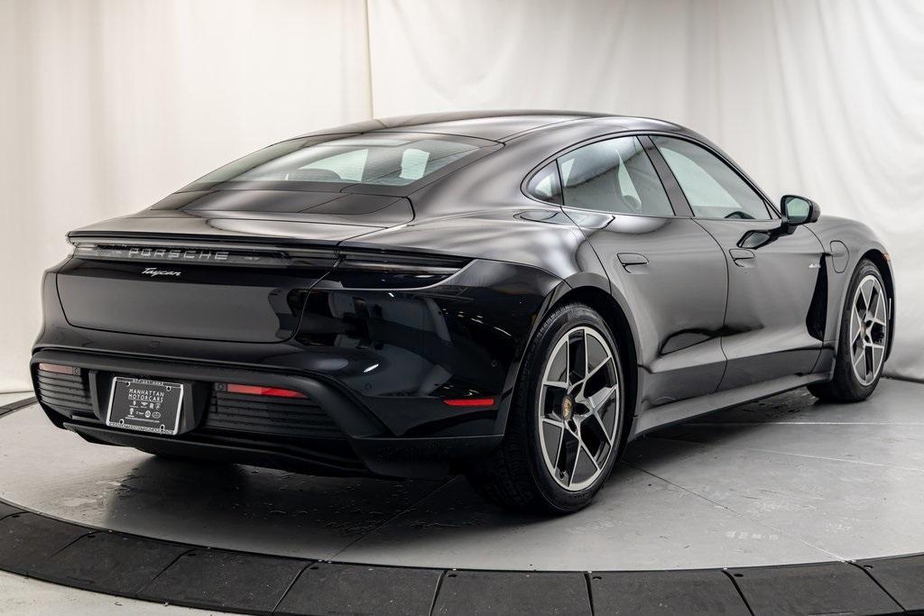 new 2025 Porsche Taycan car, priced at $123,335