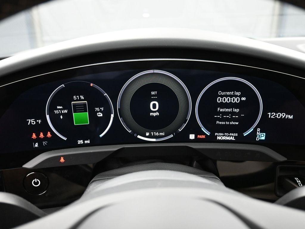 new 2025 Porsche Taycan car, priced at $199,185