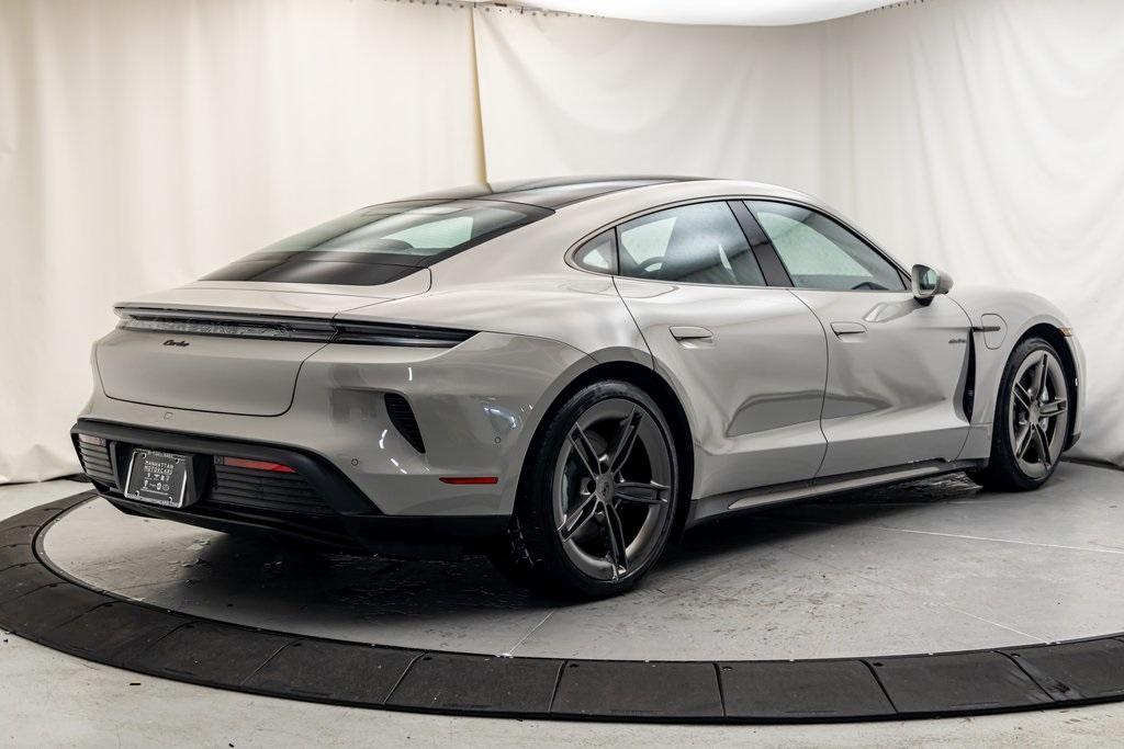 new 2025 Porsche Taycan car, priced at $199,185