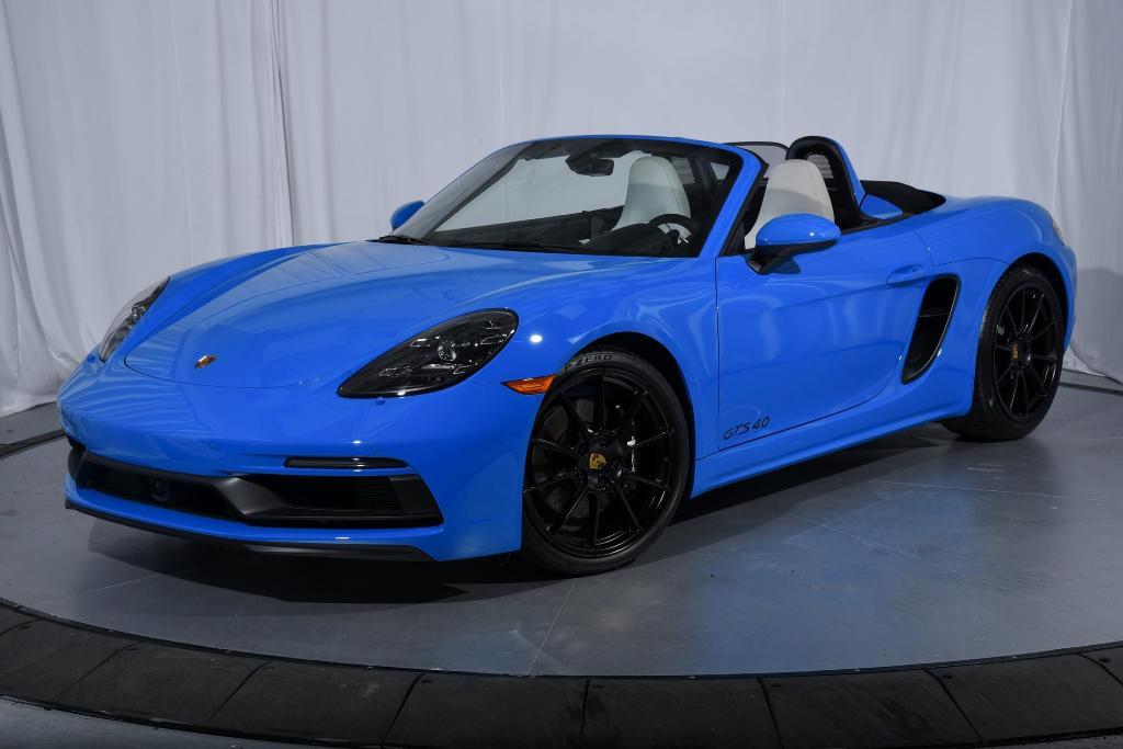 used 2025 Porsche 718 Boxster car, priced at $128,995