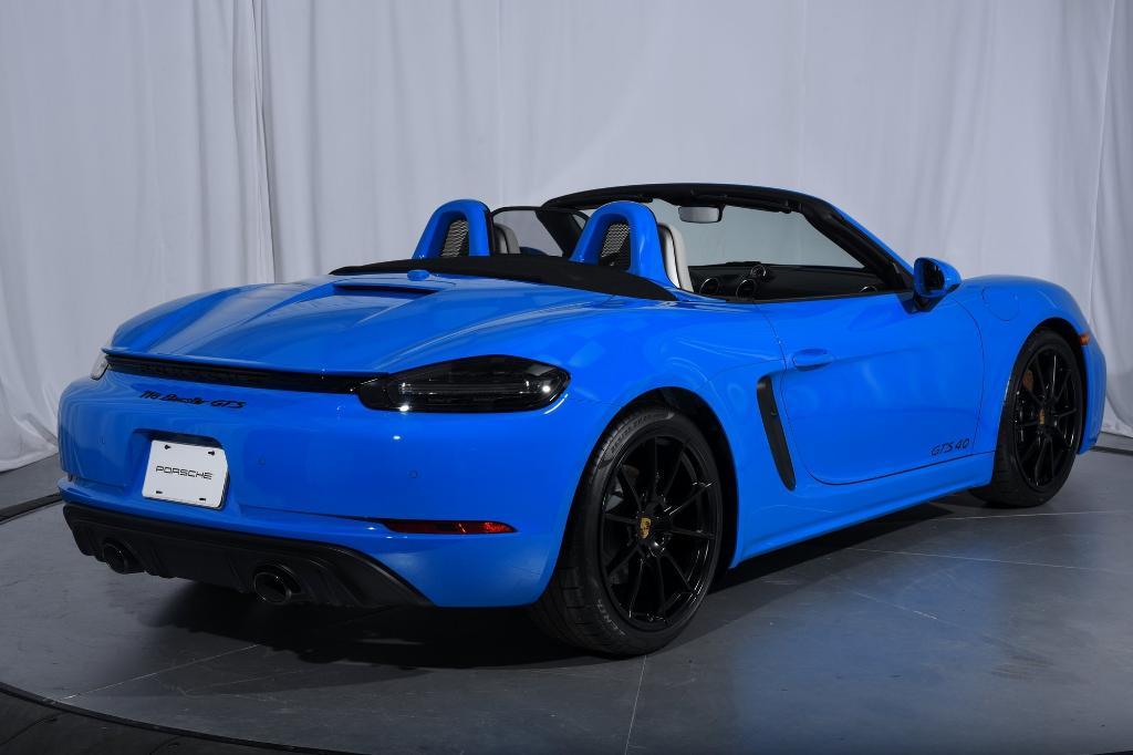 used 2025 Porsche 718 Boxster car, priced at $128,995