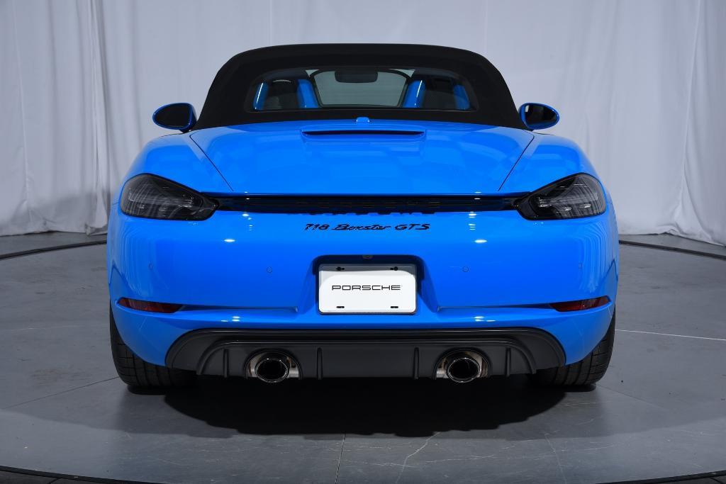 used 2025 Porsche 718 Boxster car, priced at $128,995