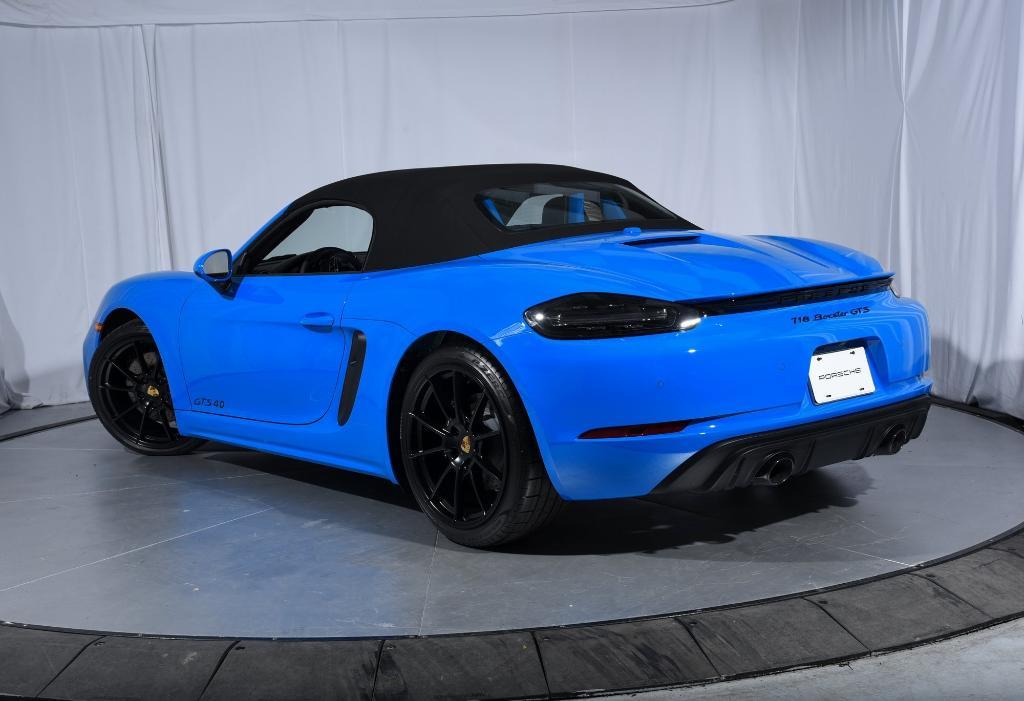 used 2025 Porsche 718 Boxster car, priced at $128,995