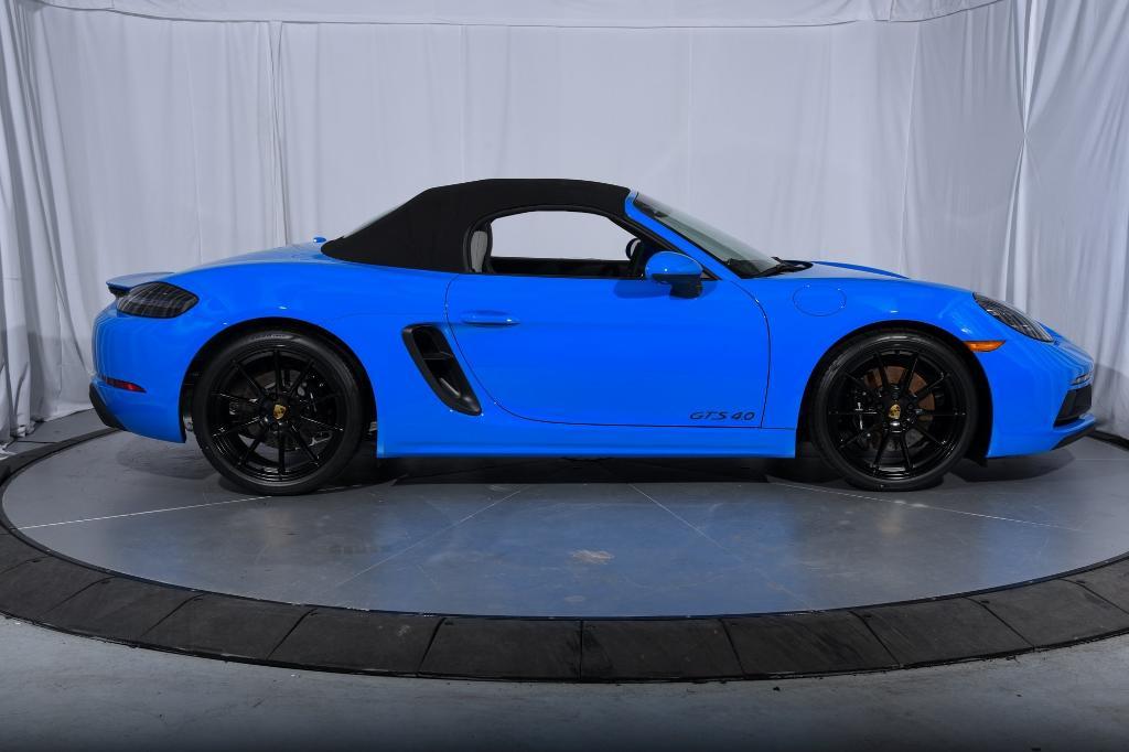 used 2025 Porsche 718 Boxster car, priced at $128,995