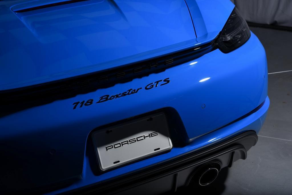 used 2025 Porsche 718 Boxster car, priced at $128,995