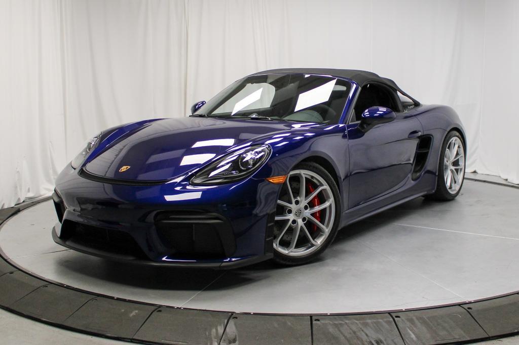 used 2021 Porsche 718 Spyder car, priced at $129,995