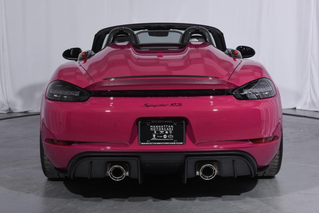 used 2025 Porsche 718 Spyder car, priced at $238,995