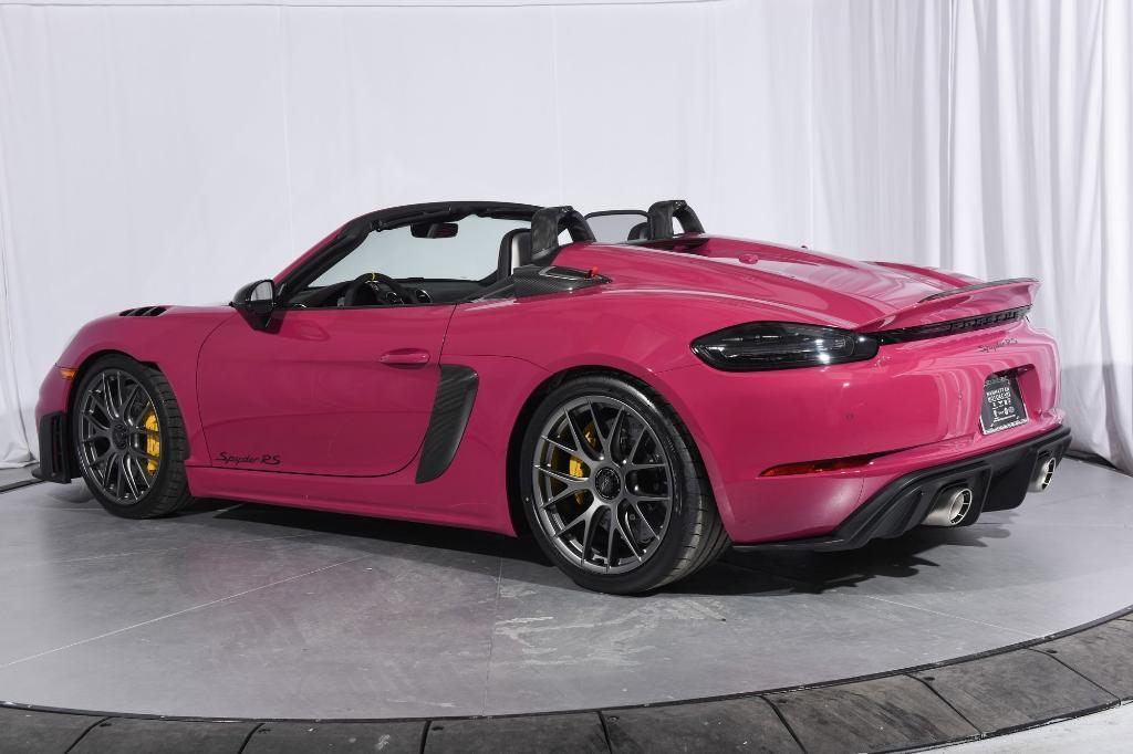 used 2025 Porsche 718 Spyder car, priced at $238,995