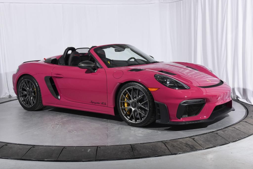 used 2025 Porsche 718 Spyder car, priced at $238,995