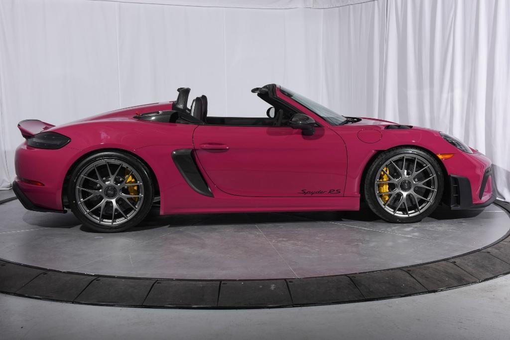 used 2025 Porsche 718 Spyder car, priced at $238,995