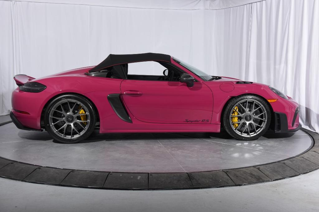 used 2025 Porsche 718 Spyder car, priced at $238,995