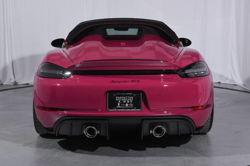 used 2025 Porsche 718 Spyder car, priced at $238,995