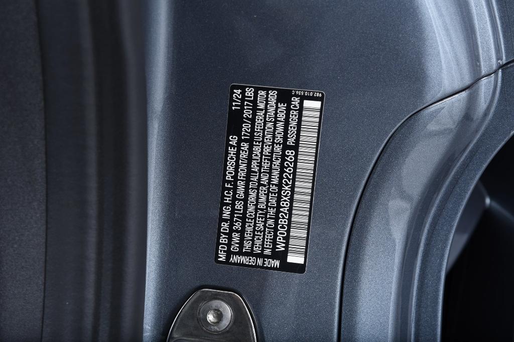 used 2025 Porsche 718 Boxster car, priced at $122,995