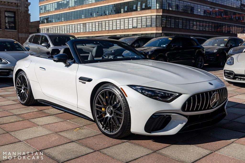 used 2022 Mercedes-Benz AMG SL 55 car, priced at $99,995