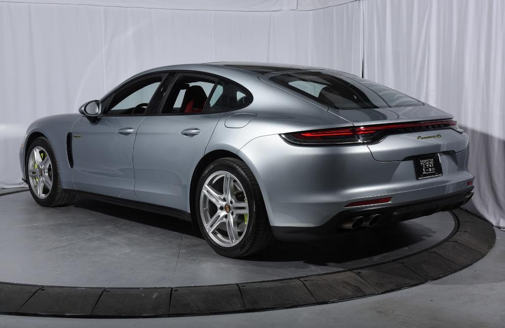 used 2021 Porsche Panamera e-Hybrid car, priced at $86,995