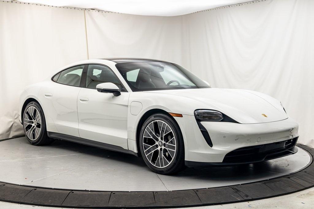 used 2021 Porsche Taycan car, priced at $61,995