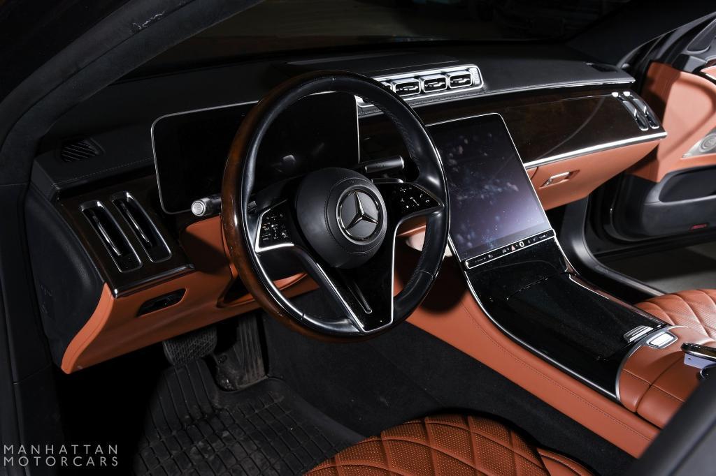 used 2021 Mercedes-Benz S-Class car, priced at $69,995