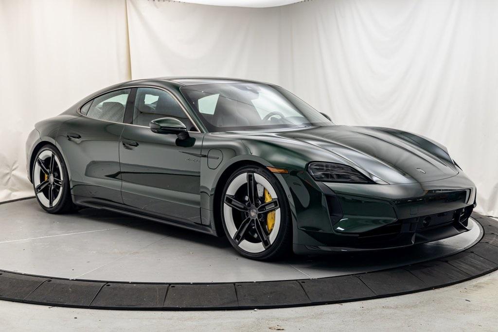 new 2025 Porsche Taycan car, priced at $235,965