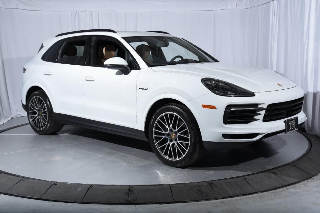 used 2021 Porsche Cayenne E-Hybrid car, priced at $74,995