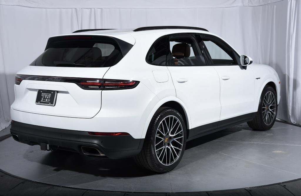 used 2021 Porsche Cayenne E-Hybrid car, priced at $74,995