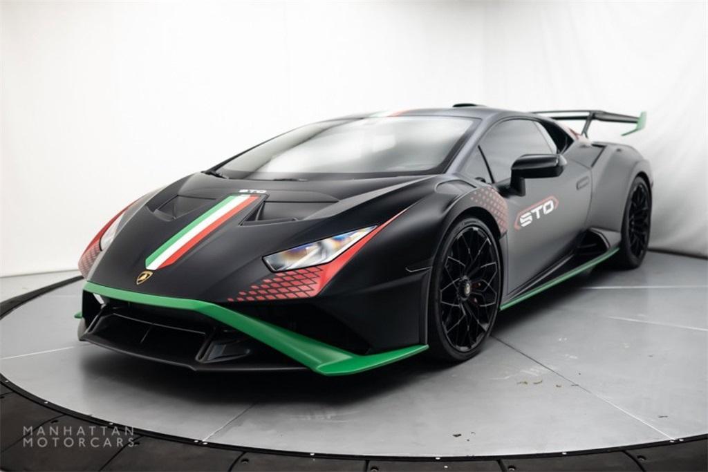 used 2022 Lamborghini Huracan STO car, priced at $425,500
