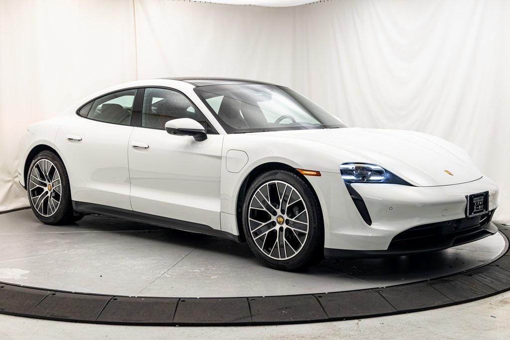 used 2023 Porsche Taycan car, priced at $79,995