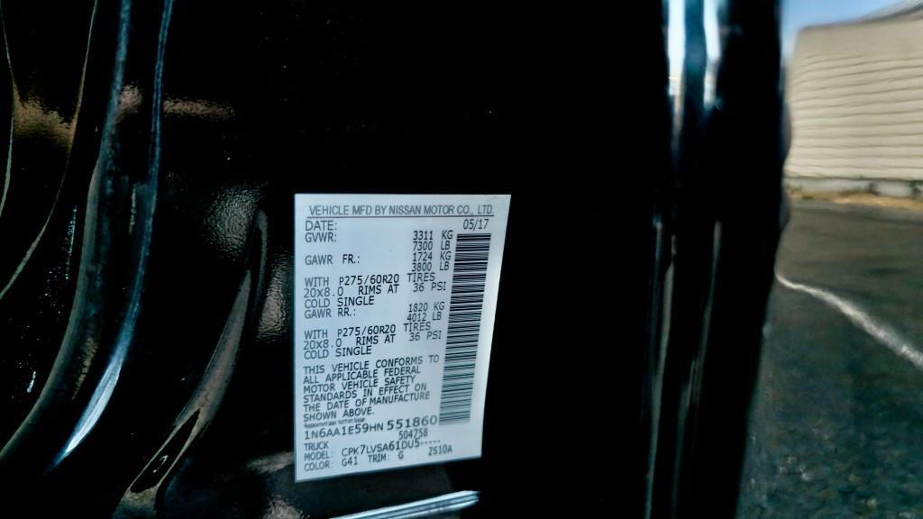 used 2017 Nissan Titan car, priced at $14,471