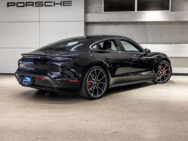 used 2022 Porsche Taycan car, priced at $83,455