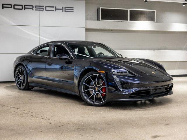 used 2022 Porsche Taycan car, priced at $83,455