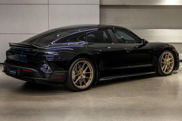used 2025 Porsche Taycan car, priced at $249,999