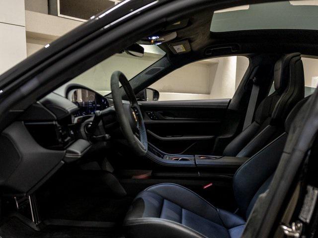 used 2025 Porsche Taycan car, priced at $249,999