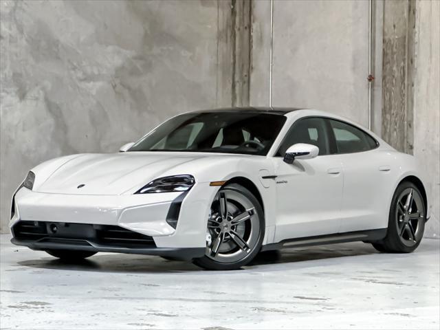 used 2025 Porsche Taycan car, priced at $179,997