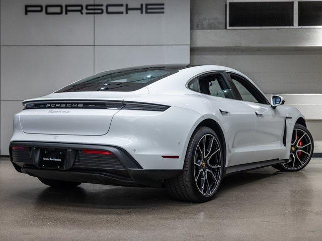 new 2025 Porsche Taycan car, priced at $150,885