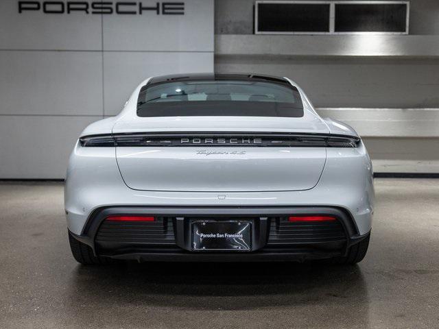 new 2025 Porsche Taycan car, priced at $150,885