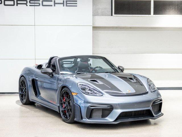 used 2025 Porsche 718 Spyder car, priced at $236,430