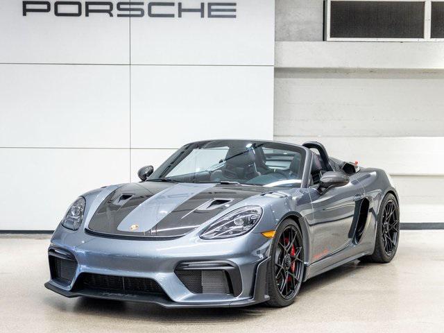 used 2025 Porsche 718 Spyder car, priced at $236,430