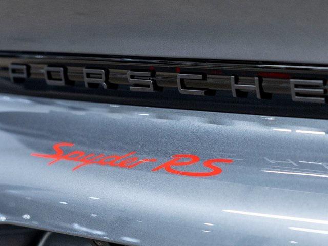 used 2025 Porsche 718 Spyder car, priced at $236,430