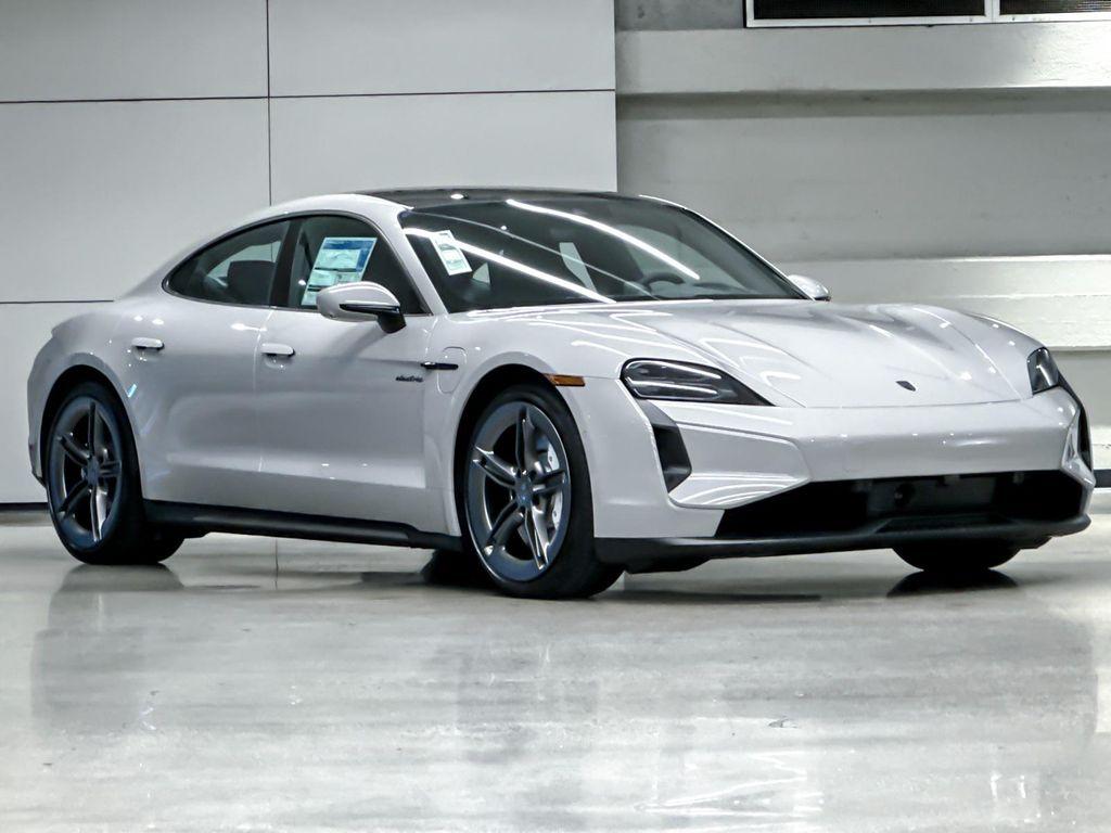 new 2025 Porsche Taycan car, priced at $199,185