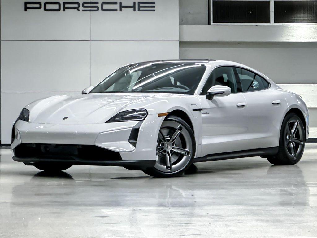 new 2025 Porsche Taycan car, priced at $199,185