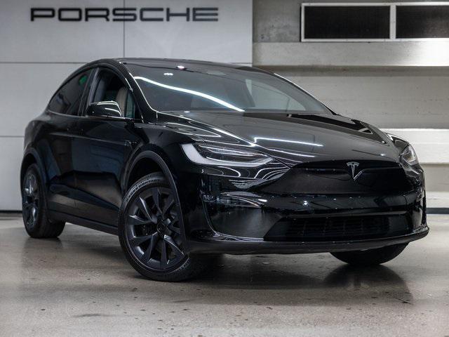 used 2022 Tesla Model X car, priced at $52,172