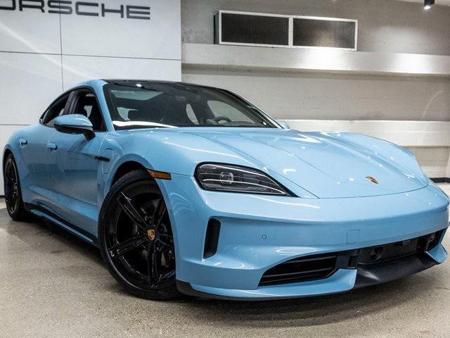 used 2025 Porsche Taycan car, priced at $122,888