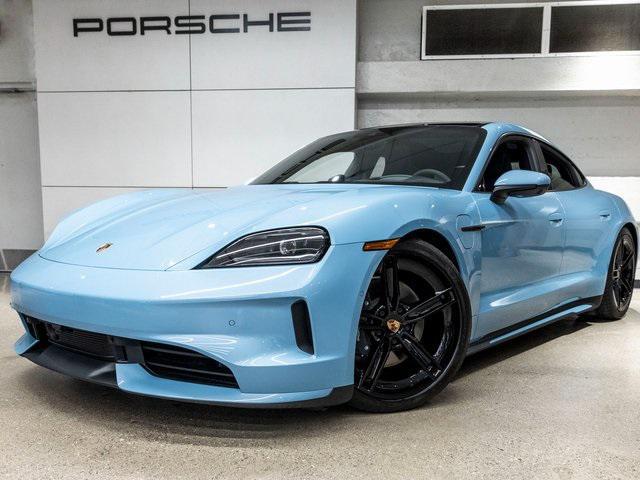used 2025 Porsche Taycan car, priced at $122,888