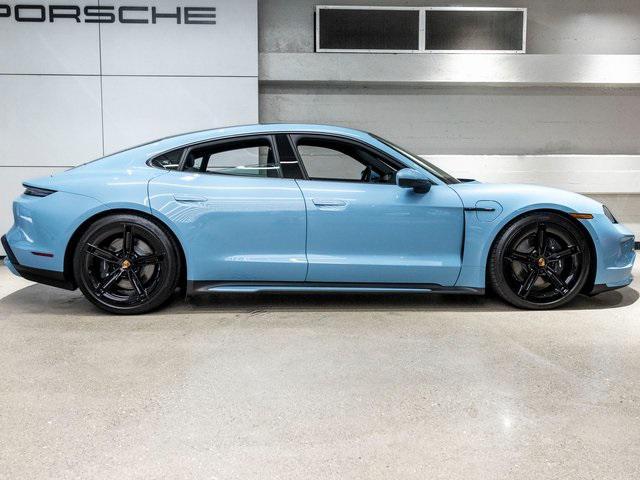 used 2025 Porsche Taycan car, priced at $122,888