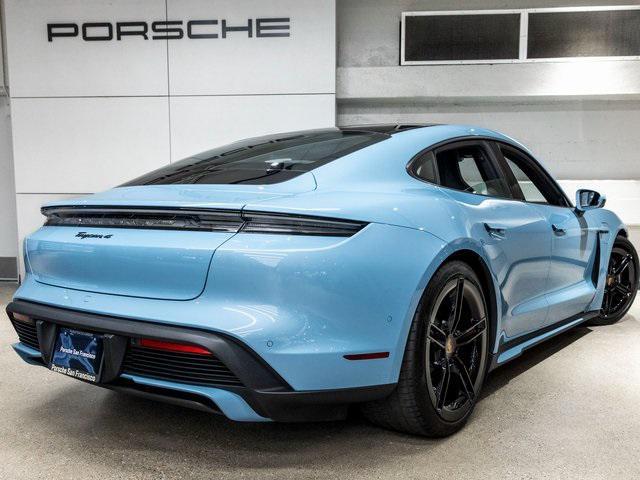 used 2025 Porsche Taycan car, priced at $122,888