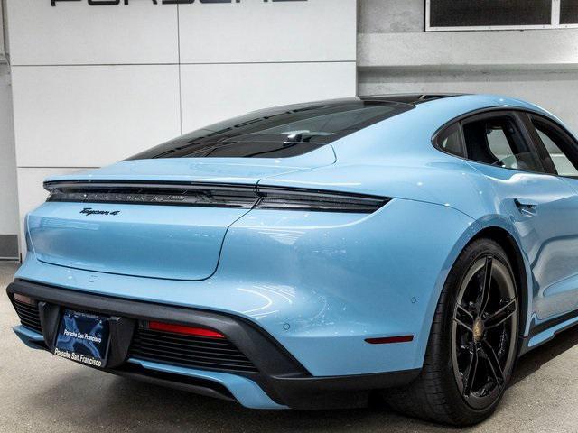 used 2025 Porsche Taycan car, priced at $122,888