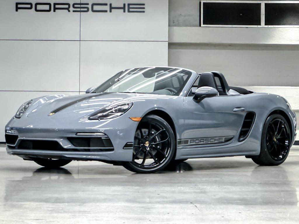 new 2025 Porsche 718 Boxster car, priced at $100,485