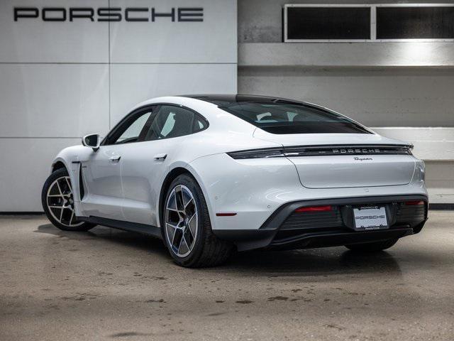 new 2025 Porsche Taycan car, priced at $128,065
