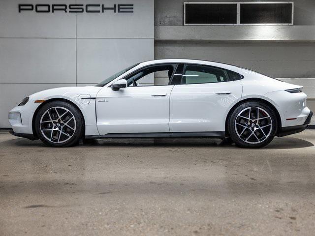 new 2025 Porsche Taycan car, priced at $128,065