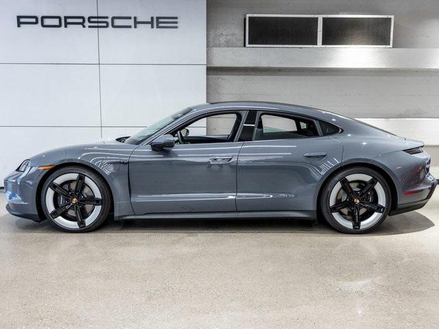 new 2025 Porsche Taycan car, priced at $131,885