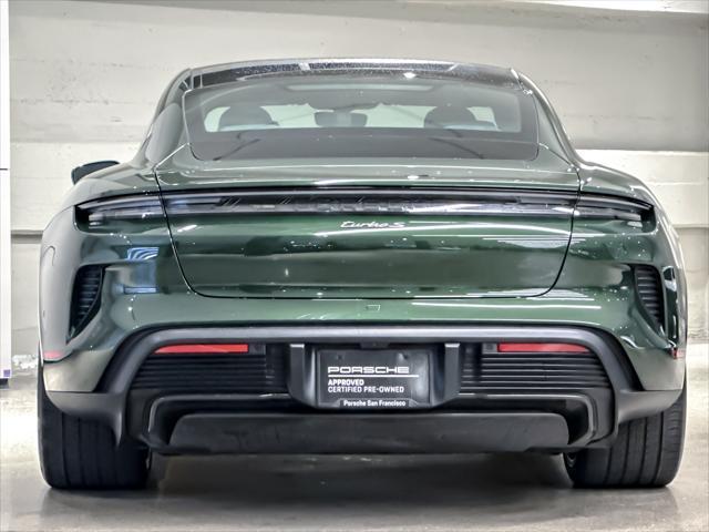 used 2025 Porsche Taycan car, priced at $209,871